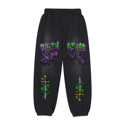 Vintage Washed Fleece Jogger Sweatpants